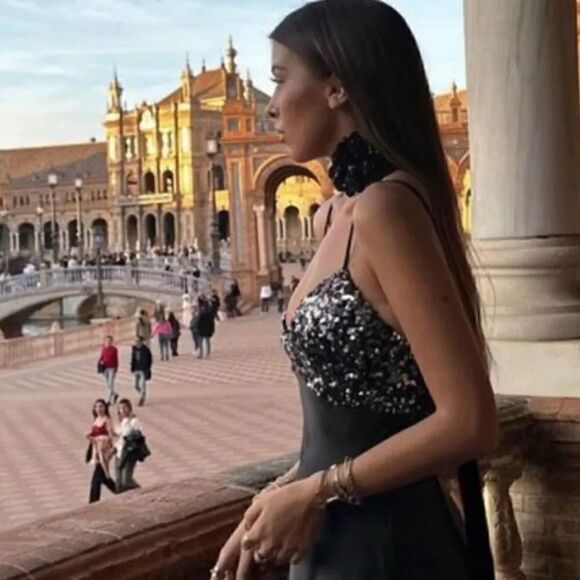 ZARA SILK BLEND FLORAL SCARF - Picture 5 of 9